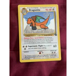 Pokémon Dragonite Kids WB Movie Promo 5 Promo English Card - Rare